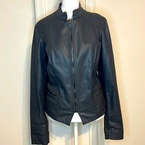 WHBM Grey Coated Jacket
